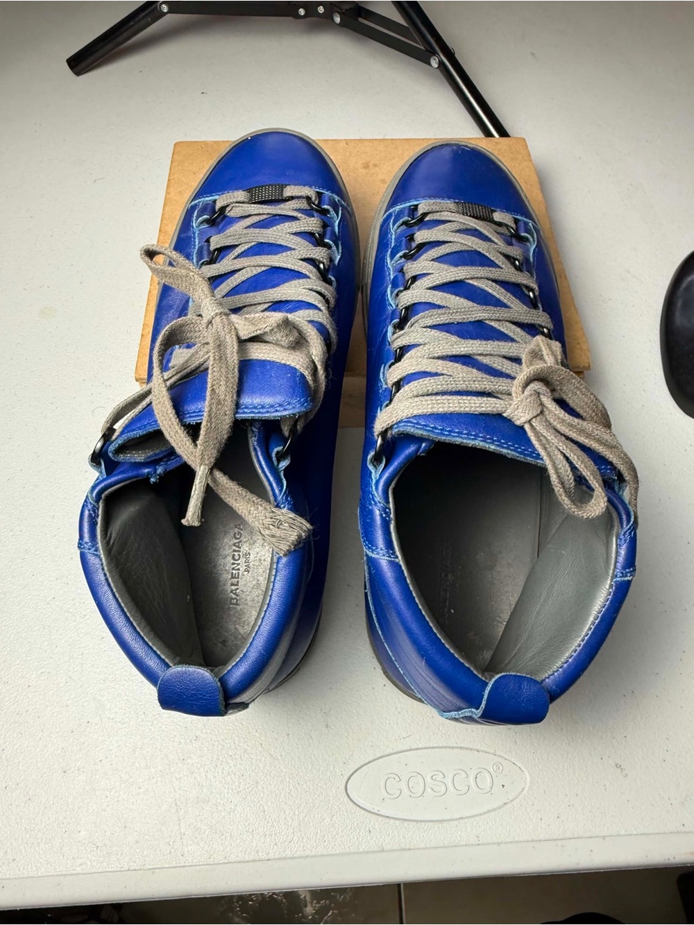 Balenciaga Electric Blue Arena Sneaker women Sz 39 /US 9 - Picture 7 of 12